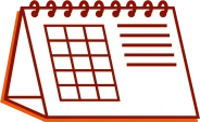 kalendarze piramidka spiralowane (miesięczne)